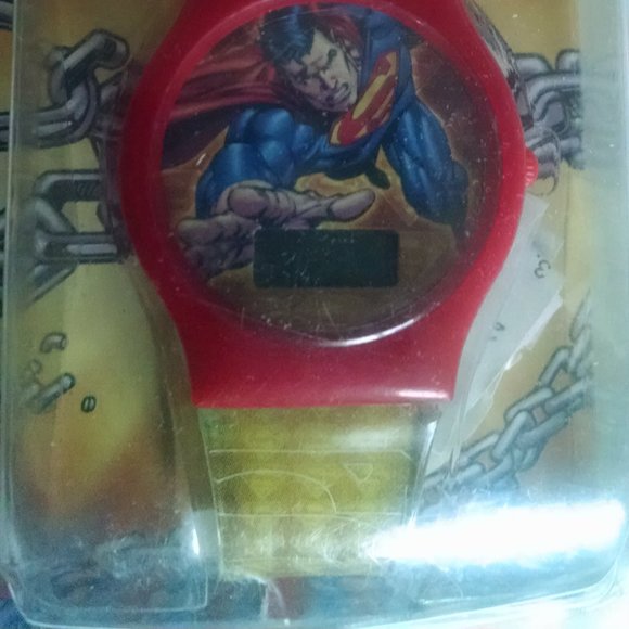 Vintage Rare Super Man Watch